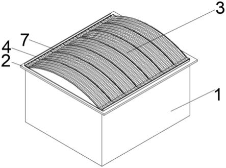 一种防凝结水的不锈钢拱形盖板的制作方法