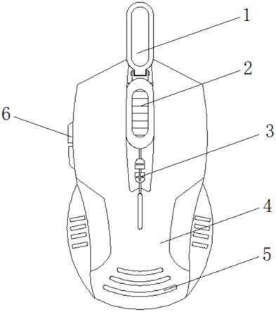 一种电子竞技七键按钮智能无线鼠标的制作方法