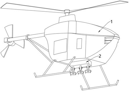 一种用于无人直升机的货物投放装置的制作方法