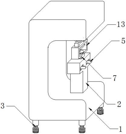 一种防护型建筑材料表面硬度检测装置的制作方法