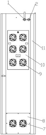 一种通信机房用背板空调系统的制作方法