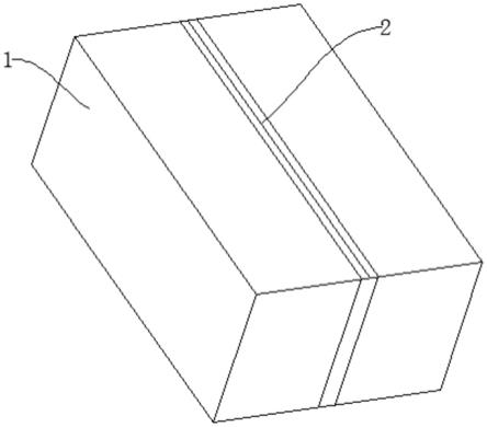 人字形包装箱的制作方法