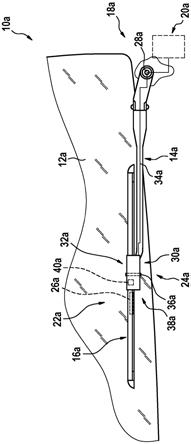 窗板刮水器装置和具有窗板刮水器装置的窗板刮水器的制作方法