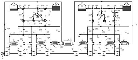 回热式热泵的储能方法及回热式热泵储能系统