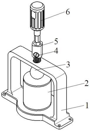 一种小型恒力矩电机压片专用工装的制作方法