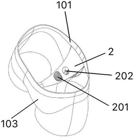 一种具有内置悬挂式的囊托内裤的制作方法