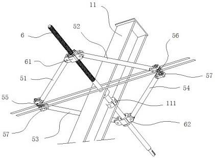 光伏支架多梁倾斜传动结构的制作方法