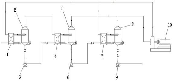 具有蒸汽机械热泵的双效加单效蒸发装置的制作方法
