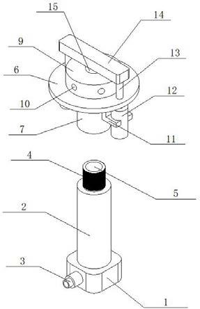 冷却塔节能布水器的制作方法