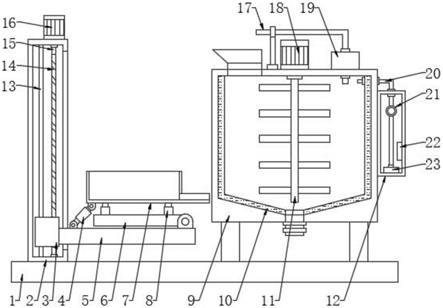 一种建筑材料搅拌混合处理装置的制作方法