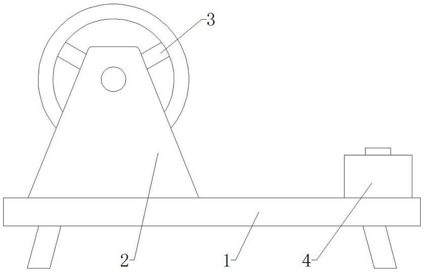 一种电子线束入料加工用导向设备的制作方法