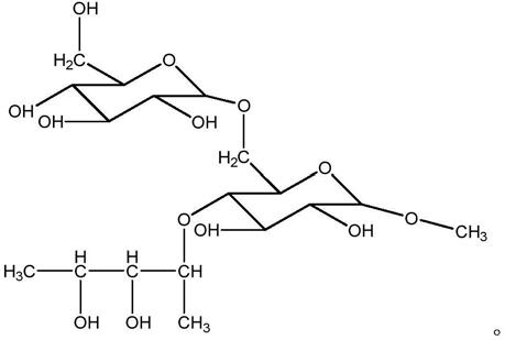 巴旦木中4-戊三醇-β-甲基龙胆二糖苷的分离方法及应用