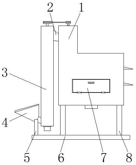 一种房建施工用原料筛分装置的制作方法