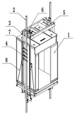 一种电梯轿厢安装结构的制作方法