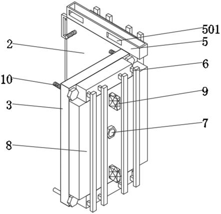 一种塑料建筑模板易换加强转角的制作方法