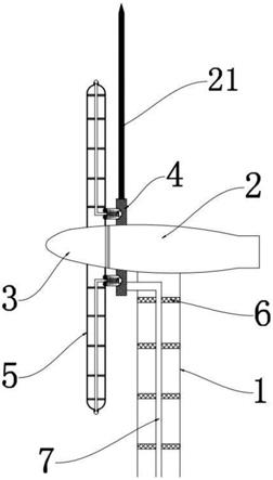 一种风电叶片避雷装置的制作方法