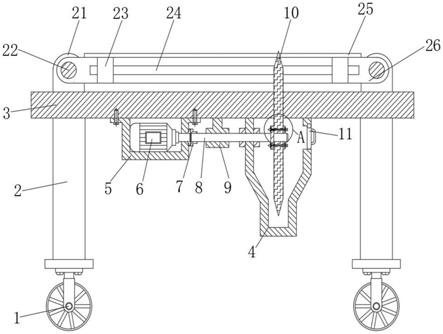 一种建筑工地用建筑物料切割装置的制作方法