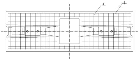 一种用于隧道检查井地段的框架式轨枕的制作方法