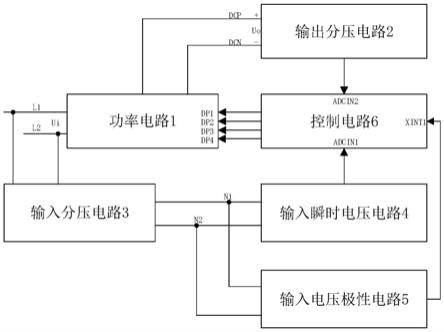 一种直流电源的电压极性自动转换电路及方法