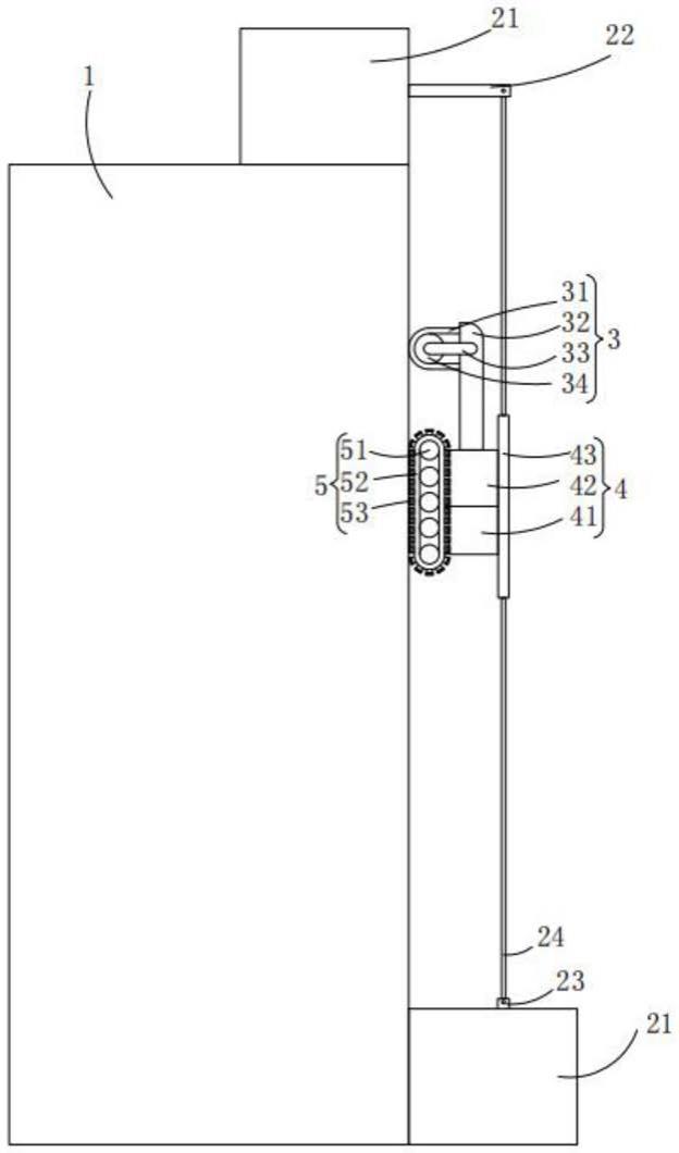 一种去除建筑外墙灰尘的清理装置的制作方法