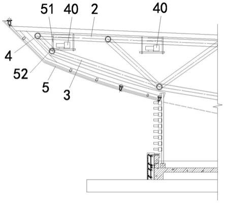一种无脚手架施工的超大板块蜂窝铝板吊顶安装方法与流程