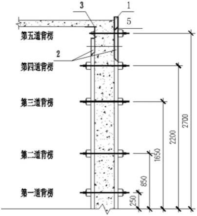 一种用于爬架提前附墙提升基于铝模的快拆体系的制作方法