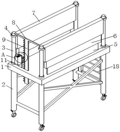 一种可移动式建筑施工装置的制作方法