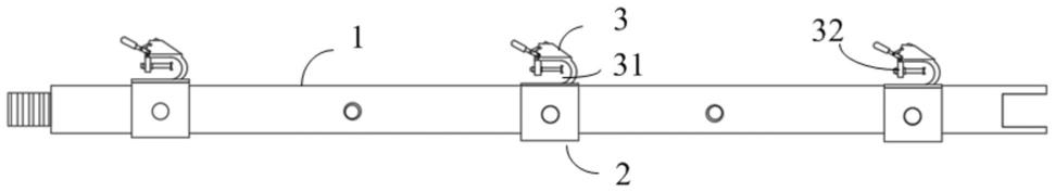 三相导线多功能固定锁杆的制作方法