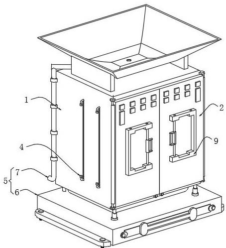 一种具备柜门支撑防护机构的户外用防水式配电柜的制作方法