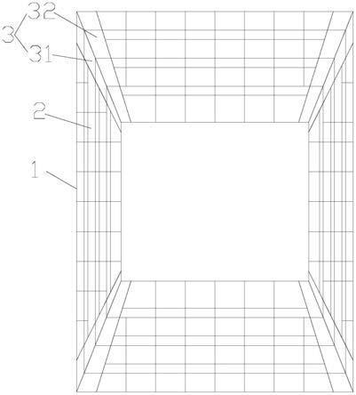 桥梁用分体式斜坡承台基础模板的制作方法