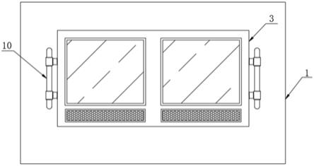 一种具有可滑动翻转式安装板的电气柜的制作方法