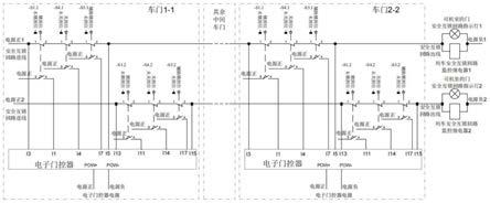 一种用于高速列车车门系统的双安全互锁回路的制作方法