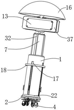 一种特种作业的5G信号塔的攀爬安防设备的制作方法