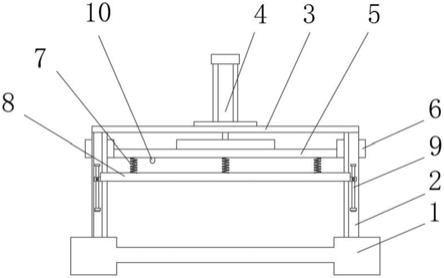 一种电子产品生产用挤压机构的制作方法