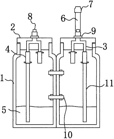 教学中验证人体呼吸产生二氧化碳的演示器的制作方法