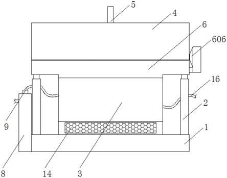 一种马达支架加工模具冷却结构的制作方法