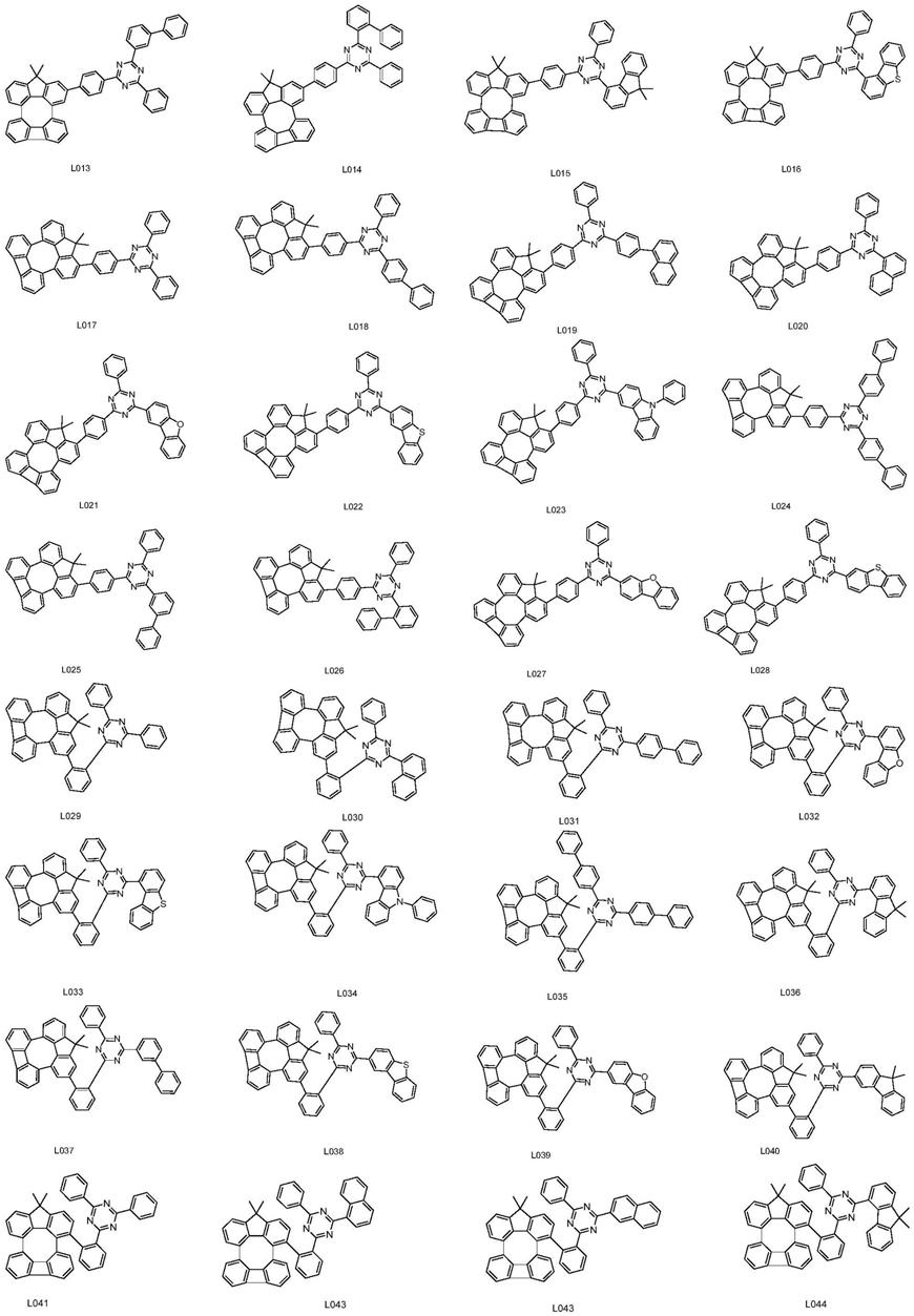 一种基于三嗪环结构的有机发光材料及电致发光器件的制作方法