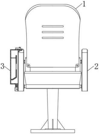 一种吊机用易于收叠的高位桌椅总成的制作方法