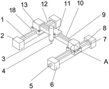 用于3D打印机的滑轨装置的制作方法