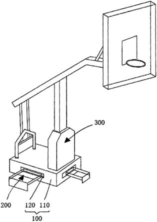 一种可移动训练专用篮球架的制作方法
