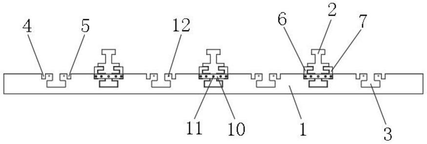 一种数控雕铣机导轨加固装置的制作方法
