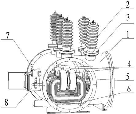 一种气体绝缘三相4PT组合电压互感器的制作方法