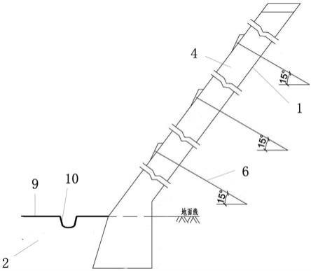 一种黄土阴坡加固结构的制作方法