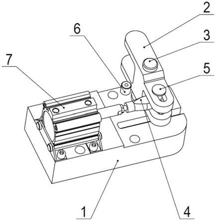 一种叉车零部件的侧向定位工装的制作方法