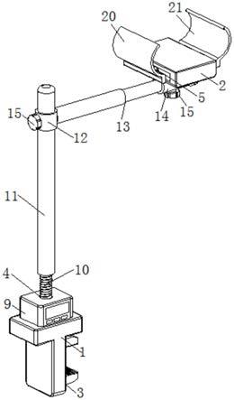 一种手术室护理用患者肢体固定架的制作方法