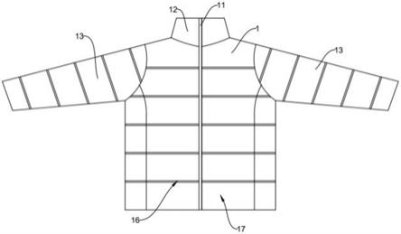 一种不漏绒的羽绒服及其加工设备的制作方法