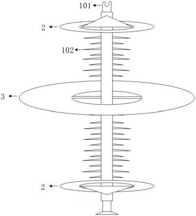 一种耐雷击复合绝缘子的制作方法