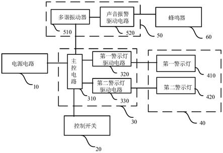 一种防护警示电路的制作方法