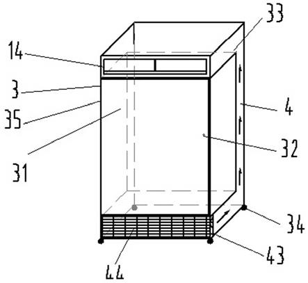 一种内藏式空调室内机及空调的制作方法