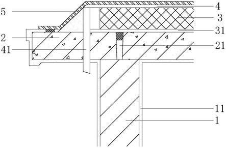 一种封闭式保温屋面檐口进风孔结构的制作方法